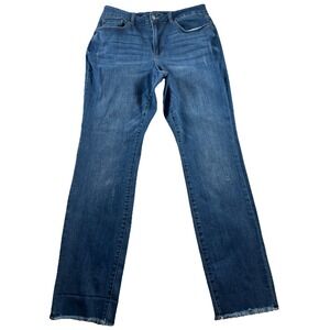 Judy Blue Boyfriend Fit Distressed Comfort Jeans Stretch Women's 14W 32" Inseam